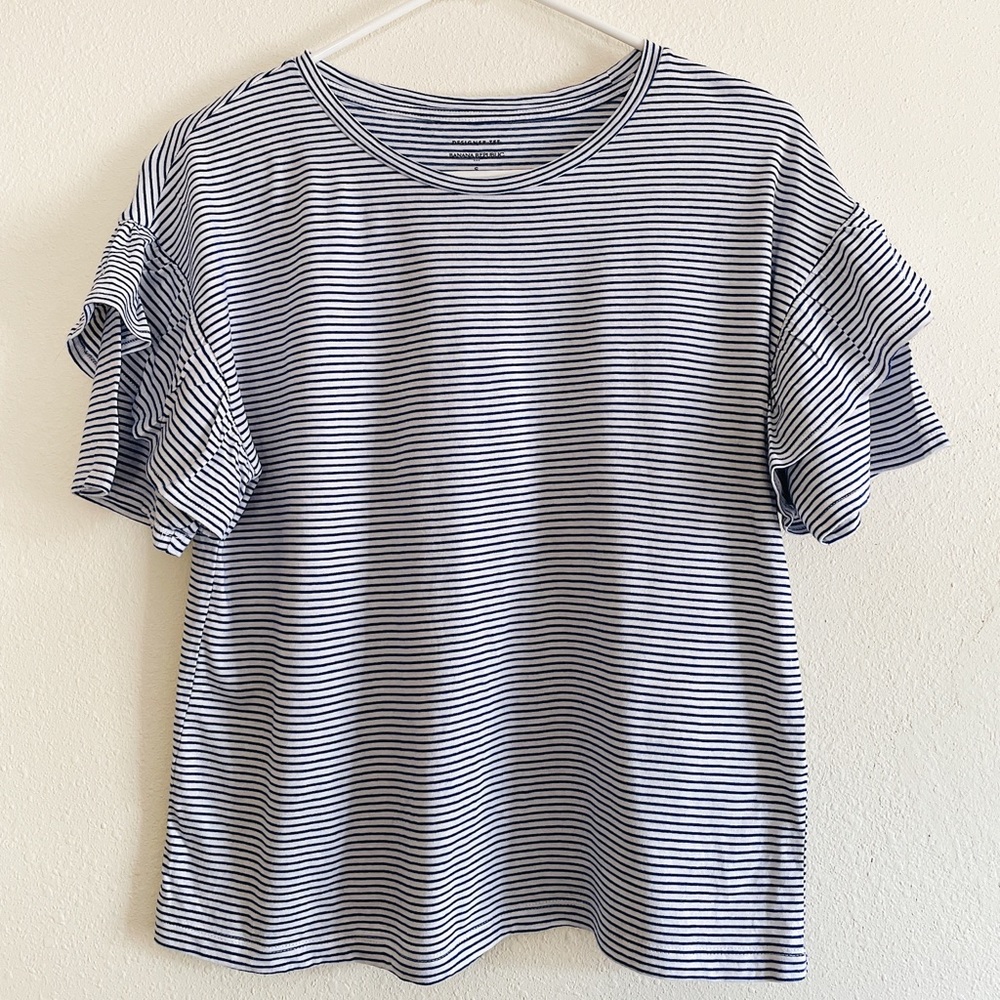 Banana Republic cotton blouse.